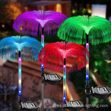 Luces de decoración del césped al aire libre de jardín lámpara de fibra de vidrio